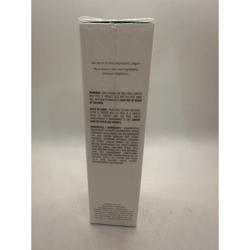 MONAT Be Purified Clarifying Cleanser Glycolic Acid Niacinamide 4 oz NEW Sealed